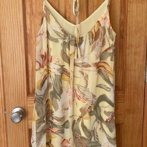 WhiteHouse blackmarket, size 12, floral slip dress